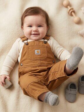 Carhartt Tan Overalls baby